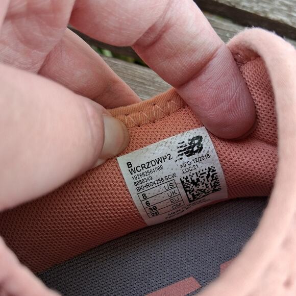 New Balance Fresh Foam Cruz Decon Sneakers Orange Size 8 - Picture 8 of 8